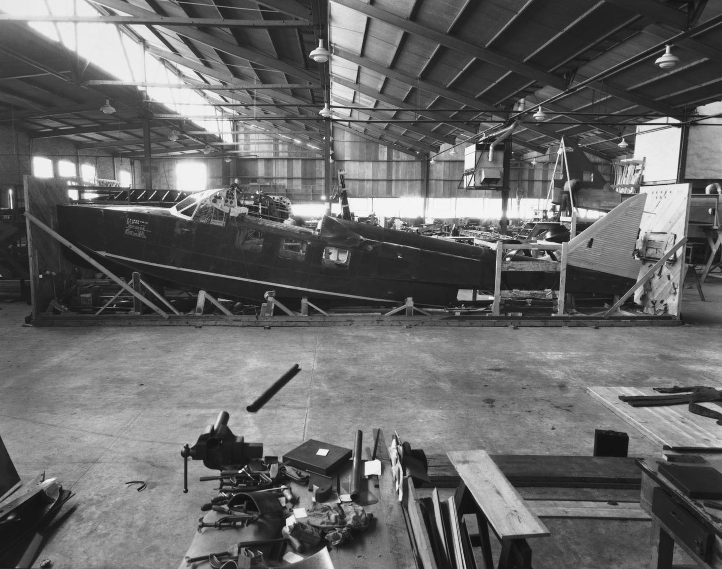 Dolphin Hull in Factory BI2130