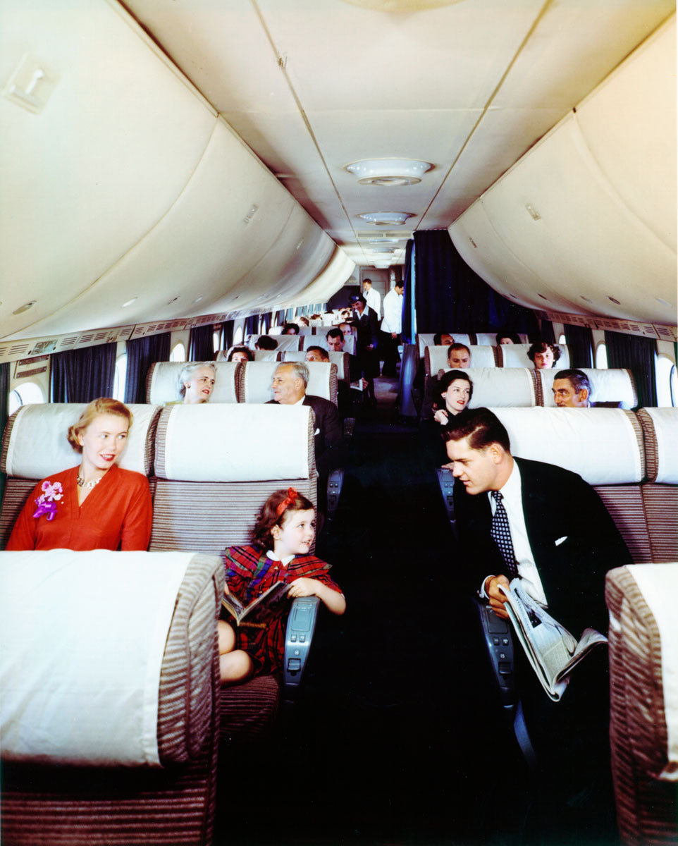 377 Stratocruiser Passenger Cabin BI224319