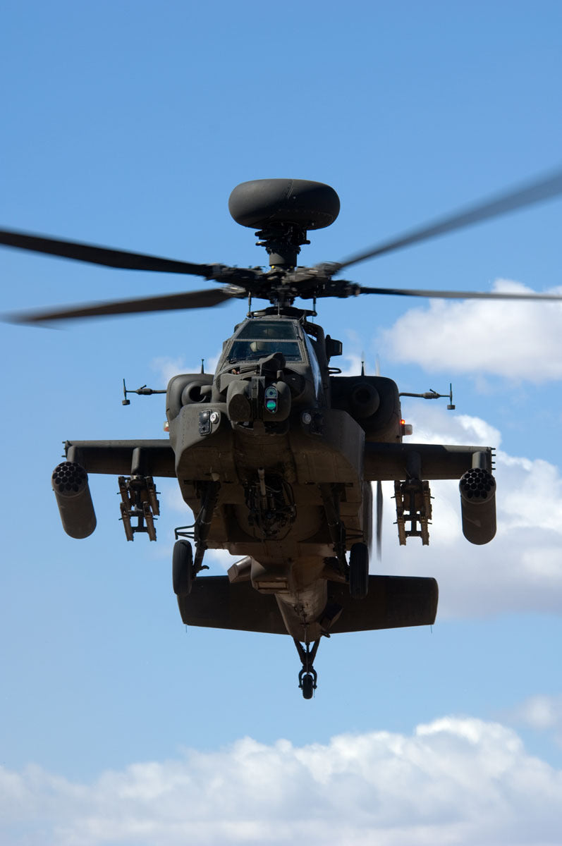 United Kingdom AH Mk1 Attack Helicopter in Flight BI227023