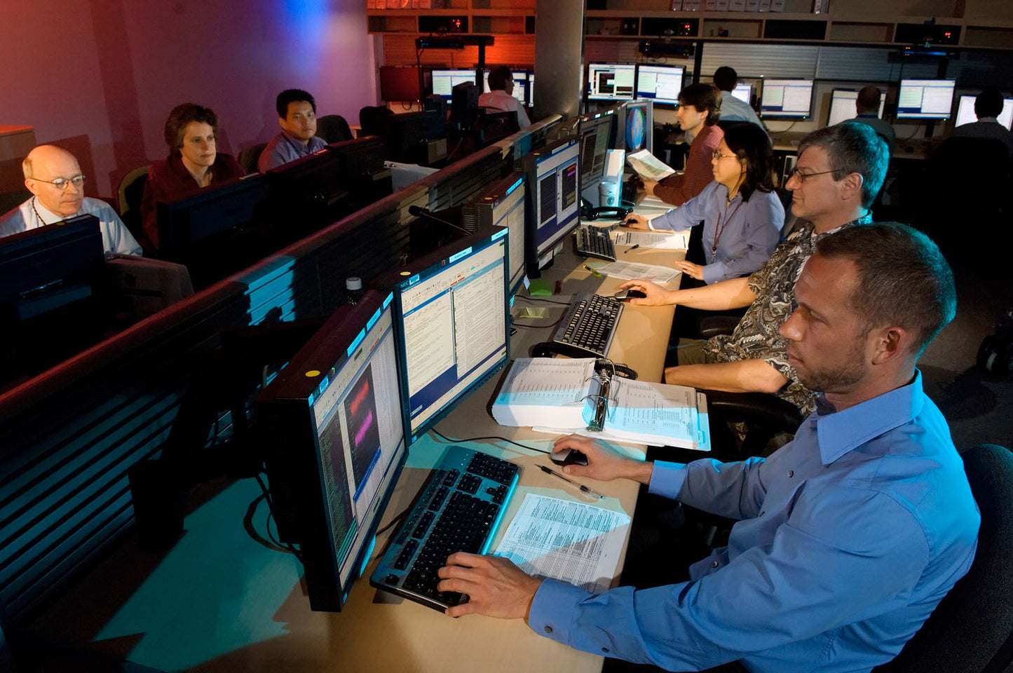 Boeing Mission Control Center BI230227
