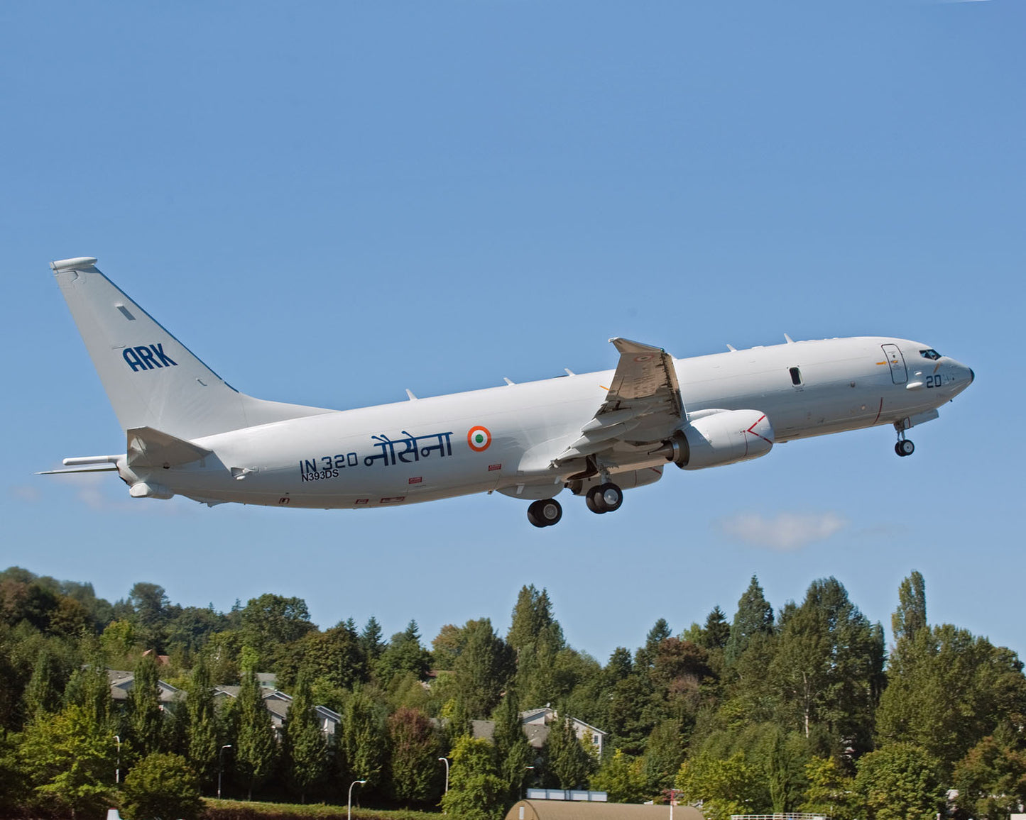 Boeing P-8I First Flight BI232433