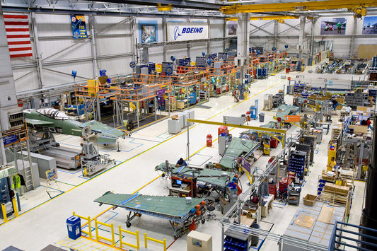 Boeing Super Hornet Assembly Line, 2008 BI232864