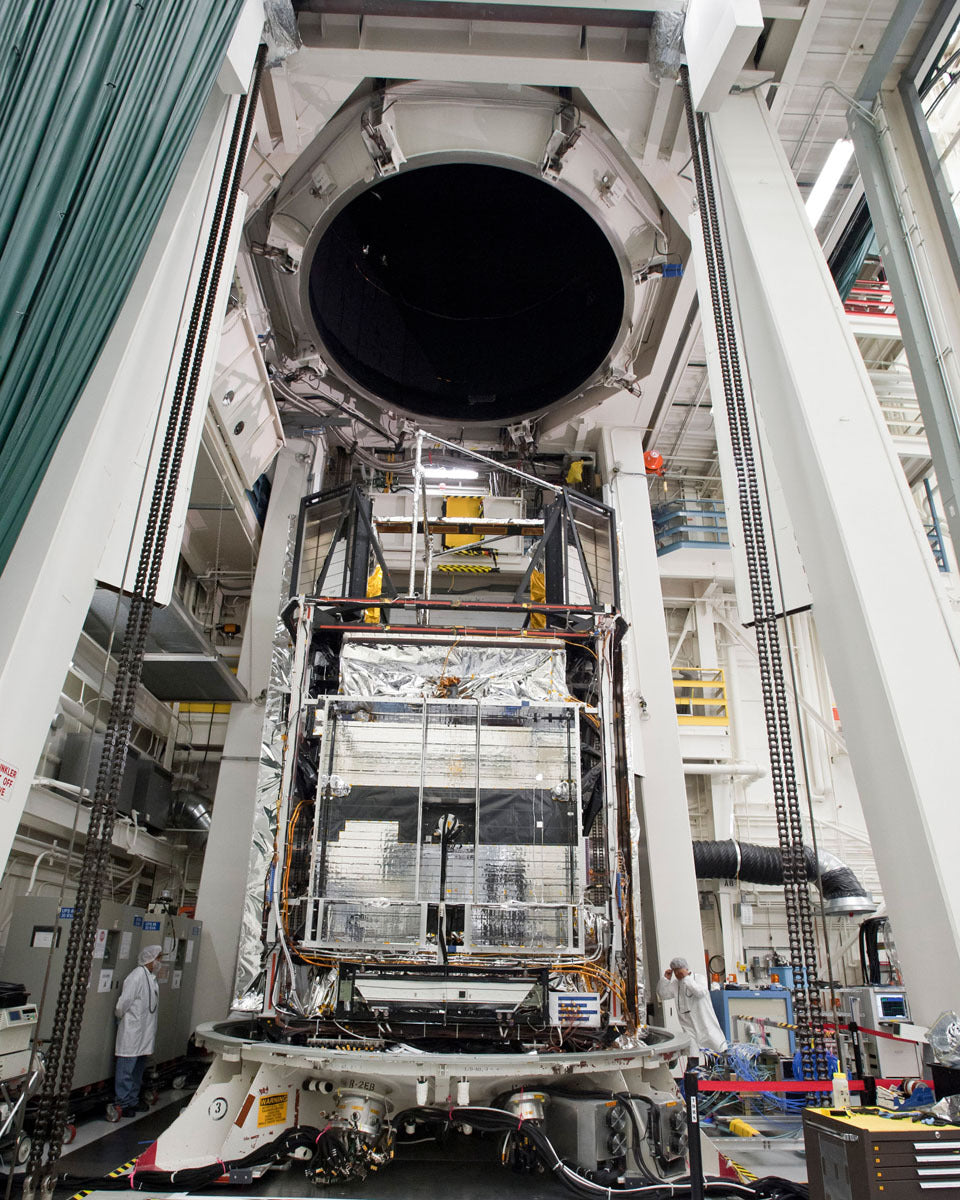 Raising End Bell for Boeing Tracking and Data Relay Satellite- K BI233304
