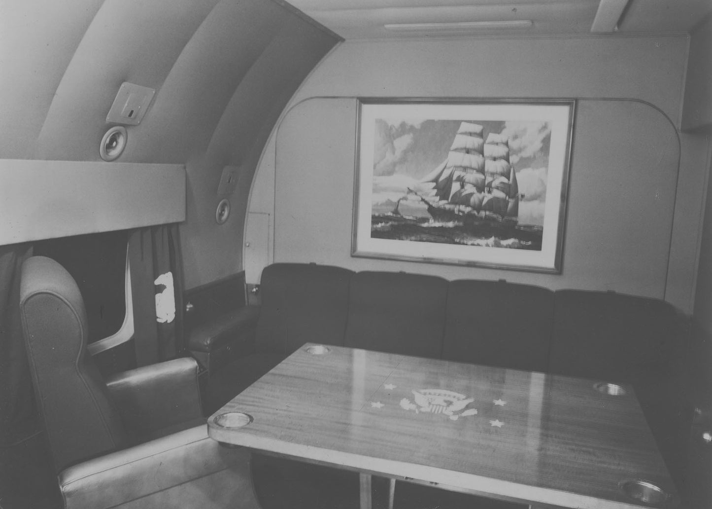 Stateroom in VC-54C "Sacred Cow" BI41746