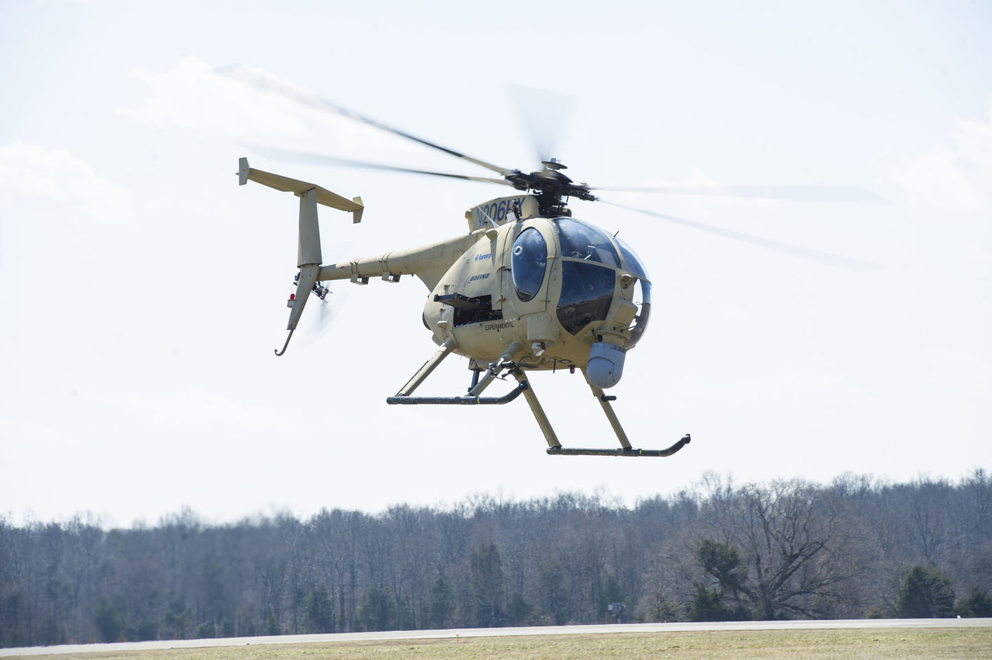 Boeing Unmanned Little Bird Flight Demonstration, March 2014 BI42357