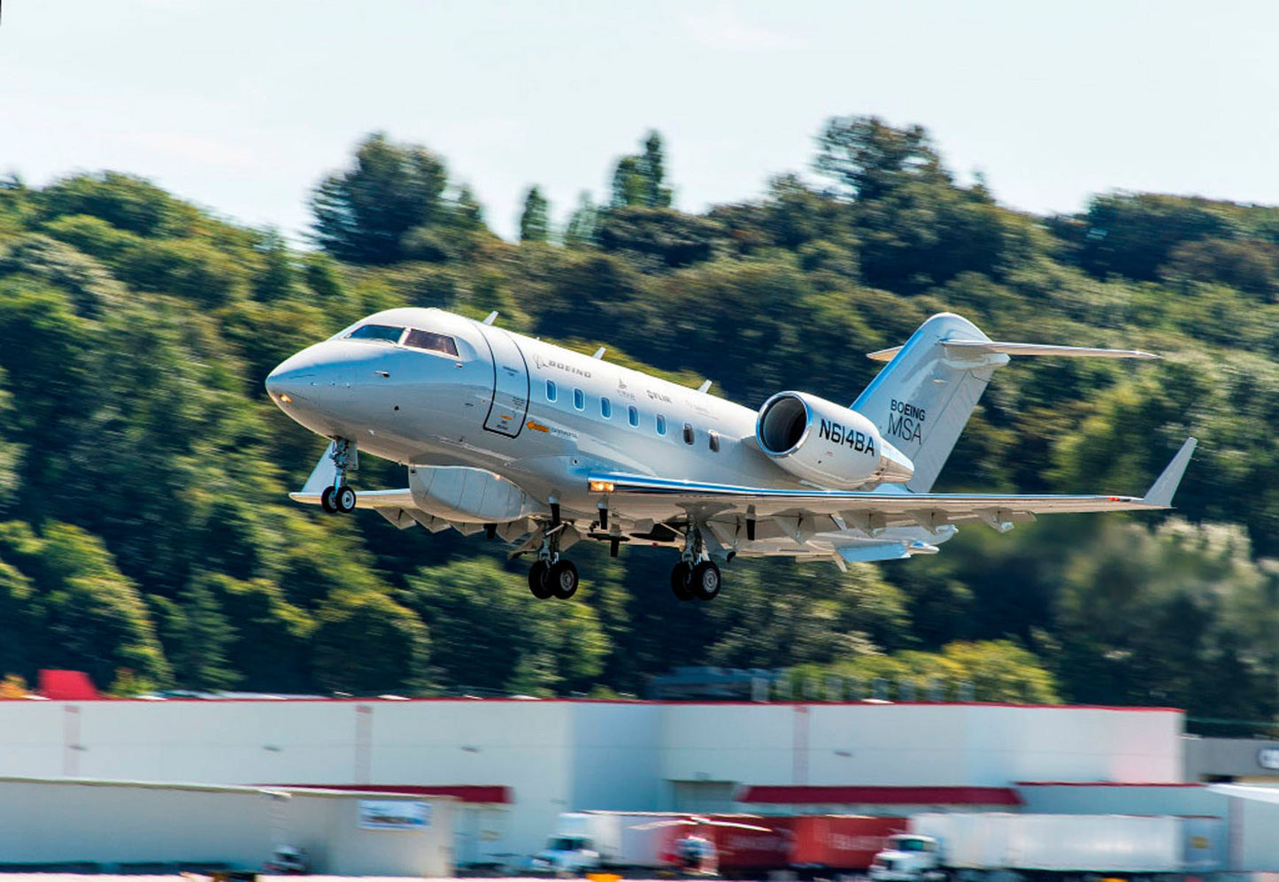 Maritime Surveillance Aircraft (MSA) Takeoff at Boeing Field BI45152