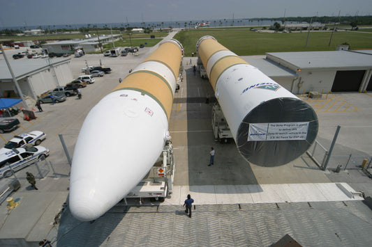 Delta IV Heavy Rocket Arrives at Cape Canaveral BI217778