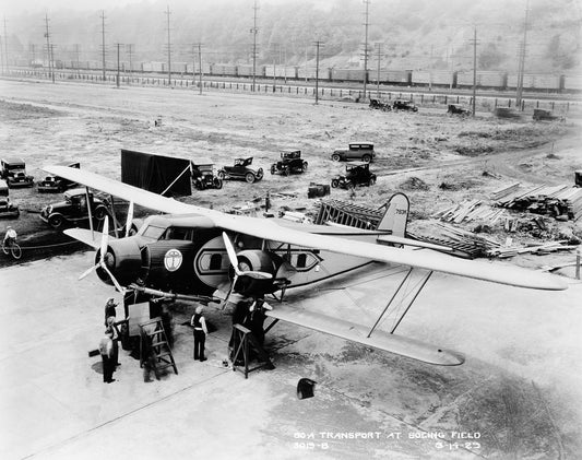 Model 80A Transport at Boeing Field BI223977