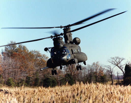 MH-47E Special Operations Chinook in Flight BI224365