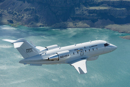 Boeing Maritime Surveillance Aircraft (MSA) In Flight Over Water, 2014 BI43990