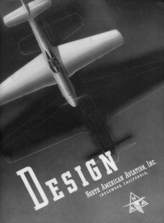 1940 Design North American Ad BI45671
