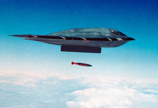 
B-2 Spirit Releases JDAM, Joint Direct Attack Munition BI218600