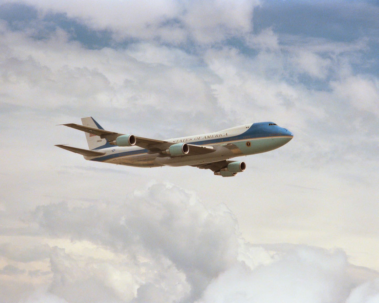 VC-25A, Air Force One, in Flight BI22034