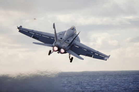 F/A-18E/F Super Hornet at Sea Trials in the Pacific BI221445