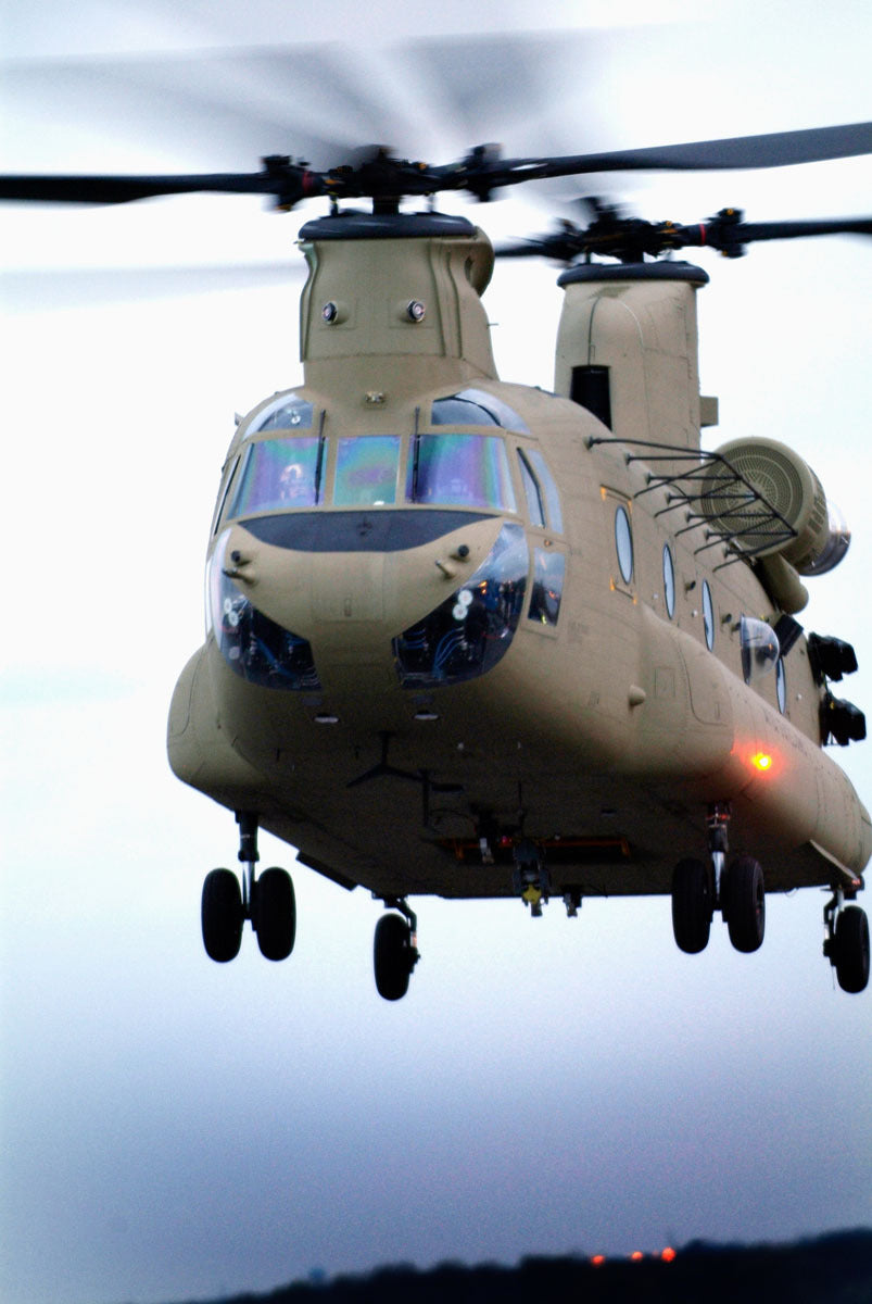 New Boeing CH-47F Chinook Takes Flight BI222499