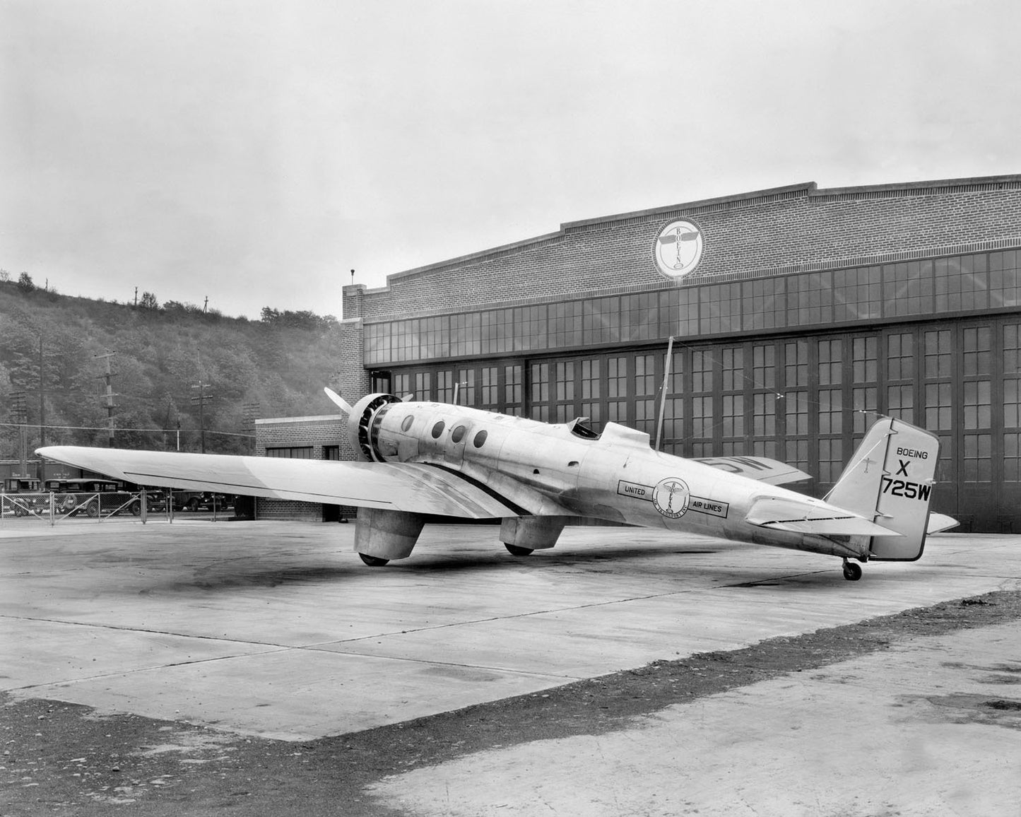 Boeing Monomail on Apron BI223983