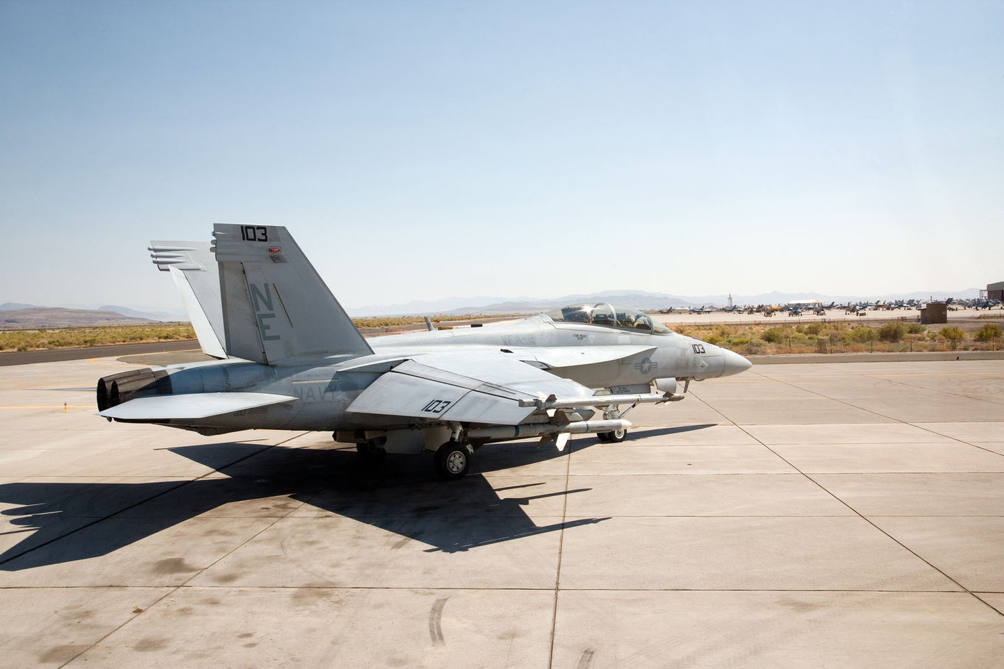 F/A-18F Super Hornet at NAS Fallon BI225929