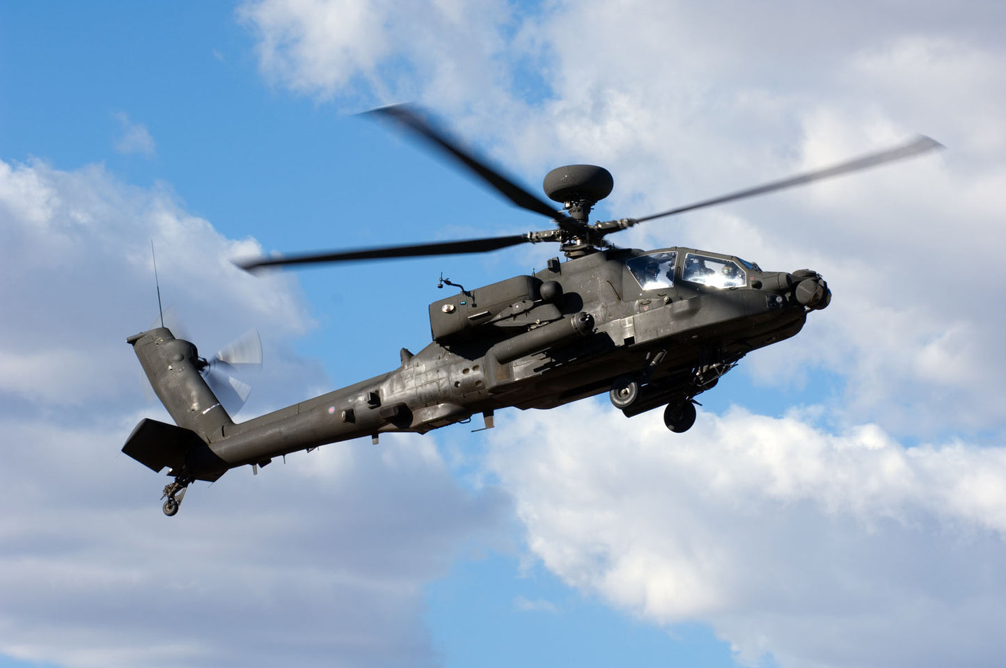 United Kingdom AH Mk1 Attack Helicopter in Flight BI227057