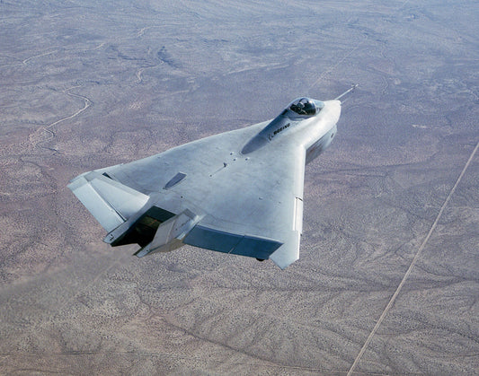 X-32A Joint Strike Fighter in Flight BI227407