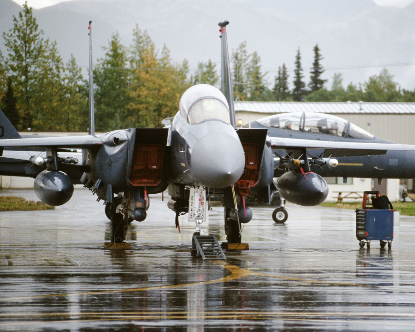 F-15E Strike Eagles on Tarmac BI227617