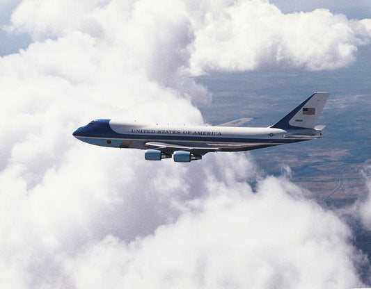 Air Force One in Flight BI227777