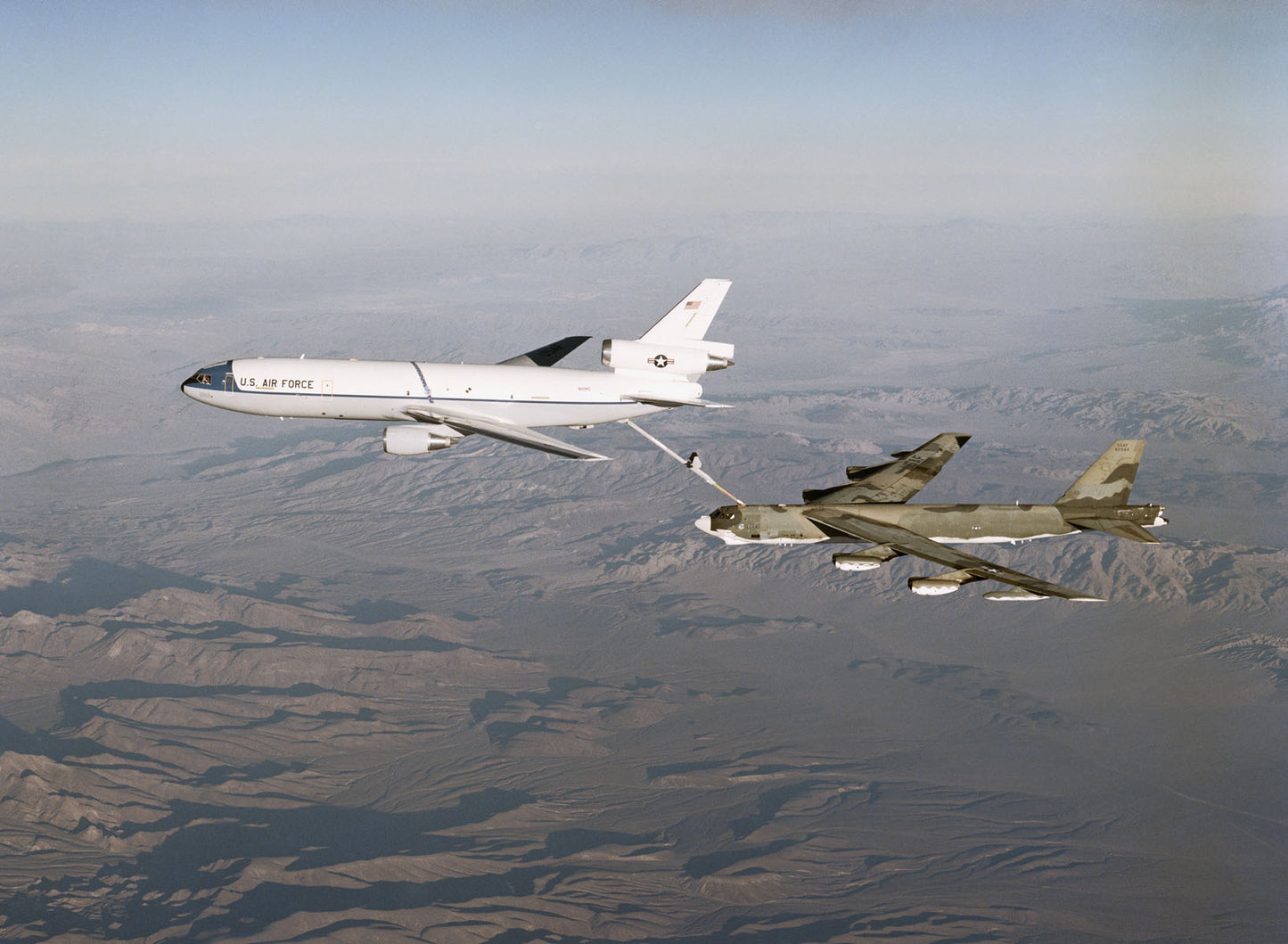 KC-10 Extender Refueling a B-52 Stratofortress BI2524