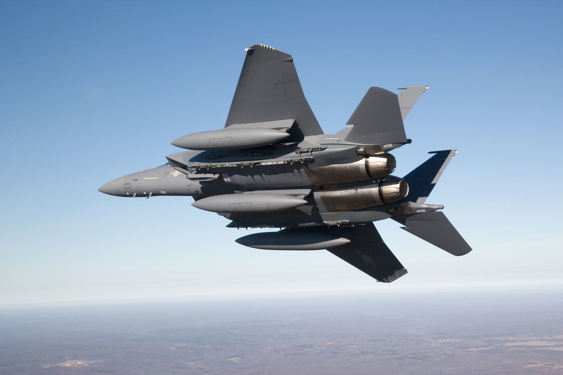 Boeing F-15K Eagle in Flight BI29430