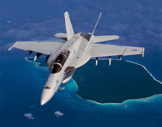 F/A-18F Super Hornet Over the Pacific BI41187