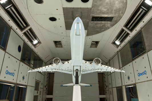 Boeing 777X in Low Speed Wind Tunnel BI41308