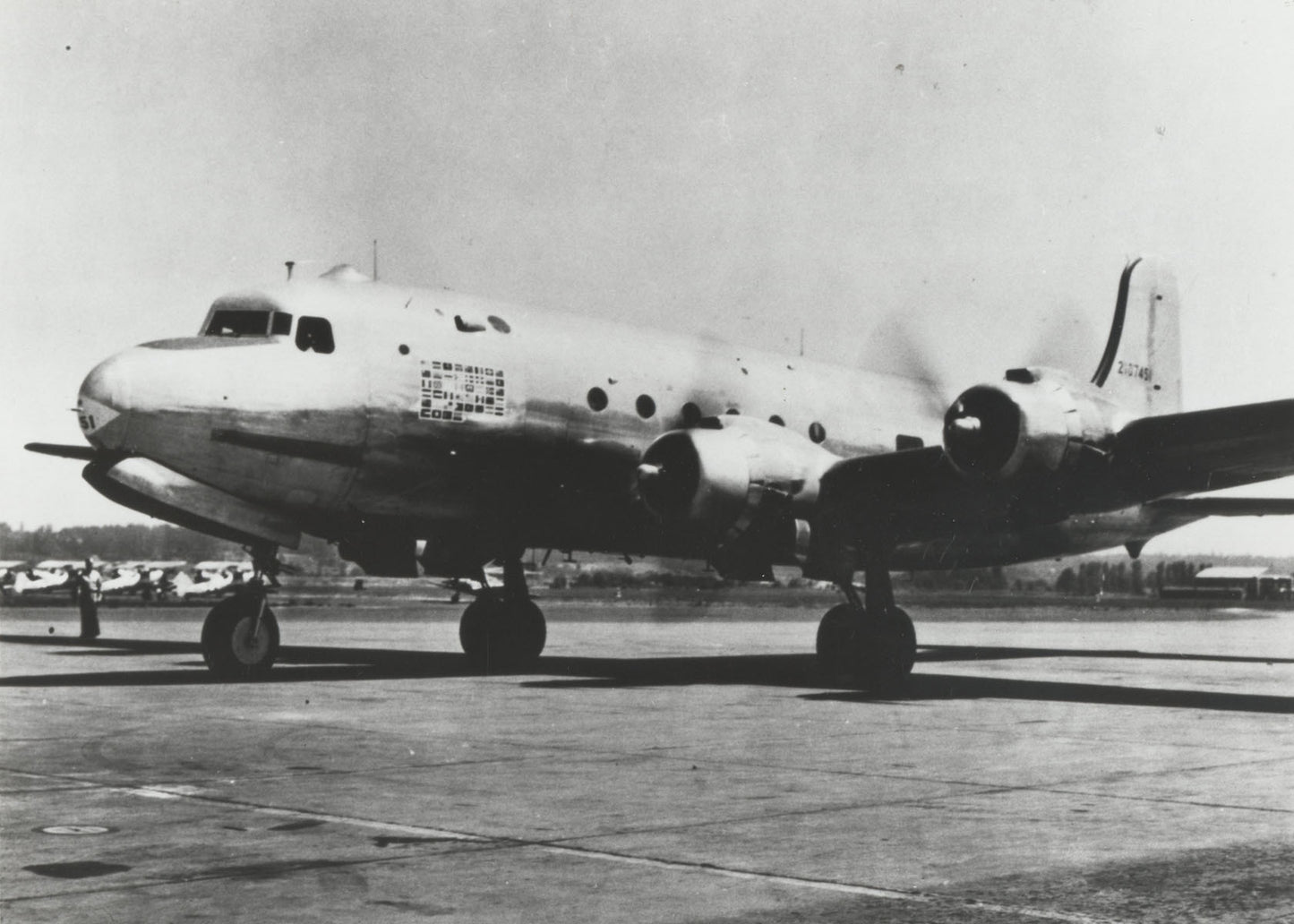 VC-54C "Sacred Cow" on Flight Ramp BI41747