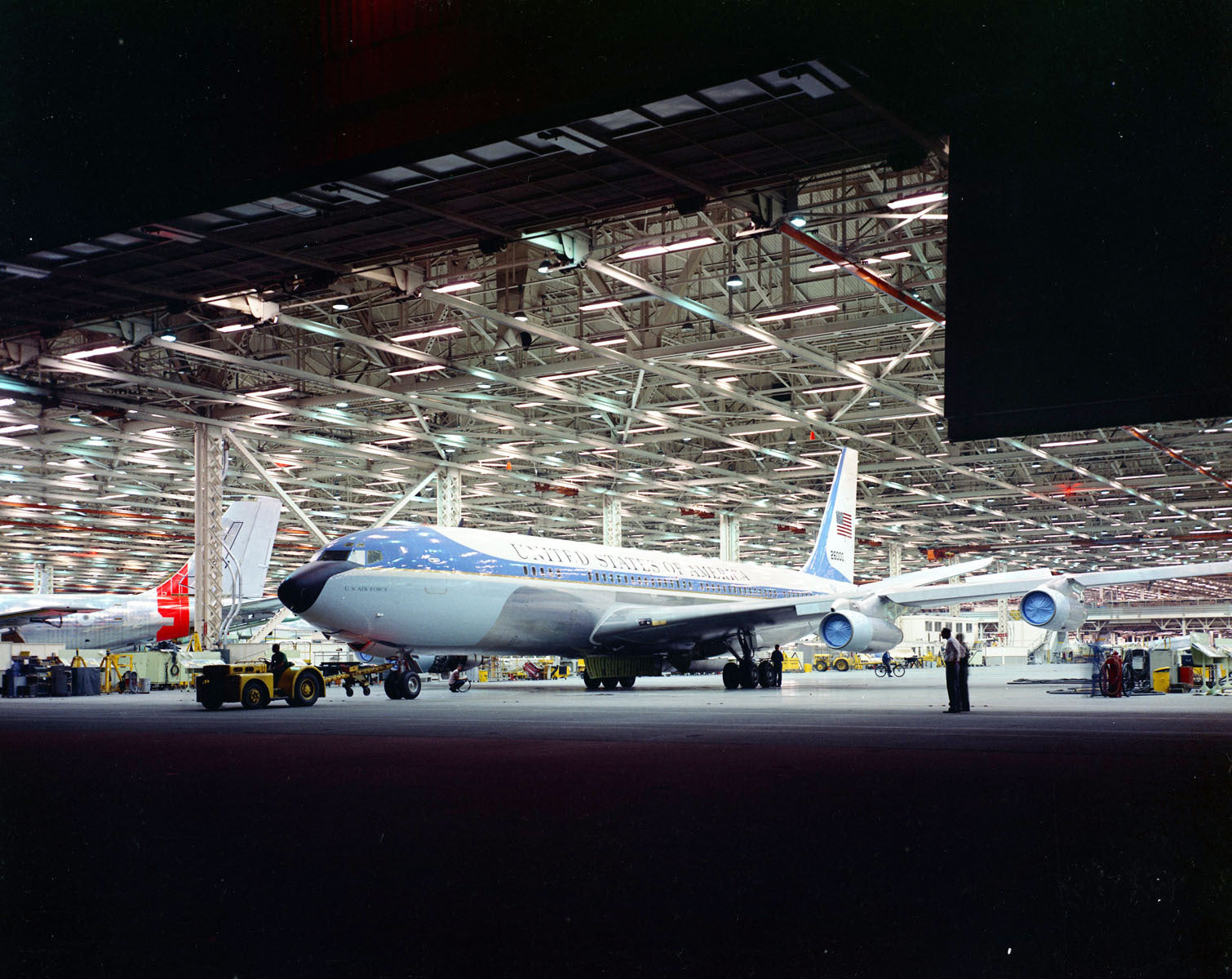 VC-137C Leaves Assembly Plant BI41852