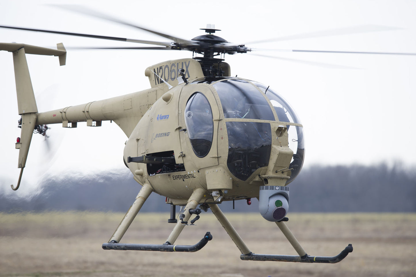 Boeing Unmanned Little Bird Flight Demonstration, March 2014 BI42360