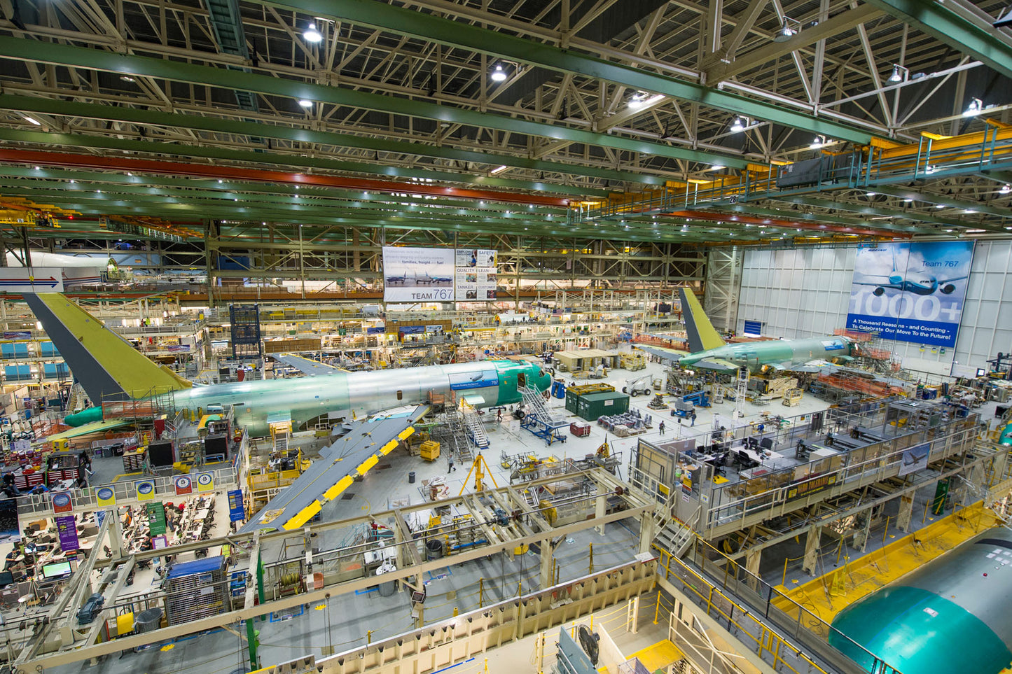 KC-46A Pegasus Assembly Line, March 2014 BI42617