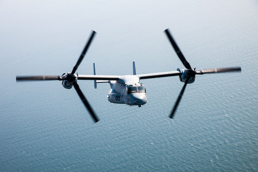 V-22 Osprey in Flight over Ocean BI43980