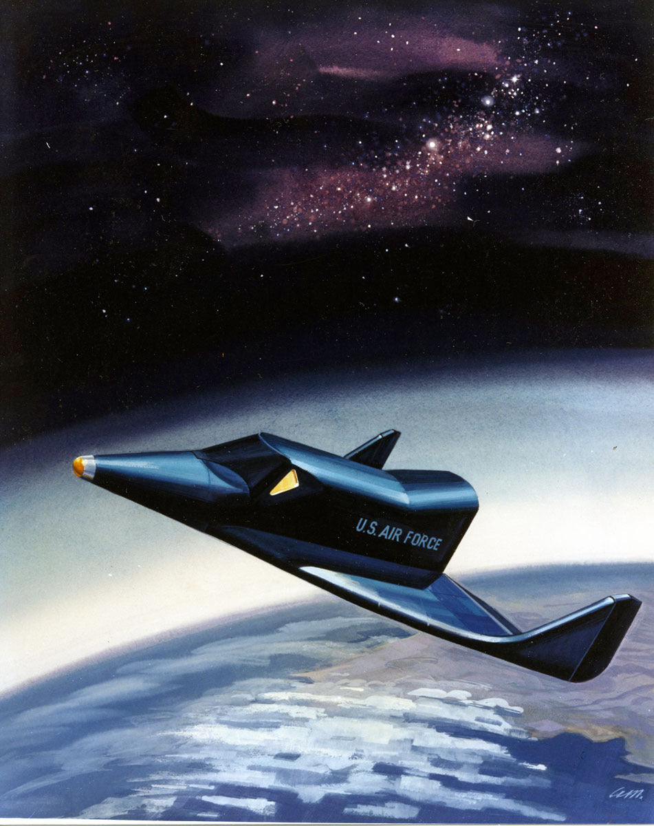 Boeing X-20 Dyna-Soar in Orbit BI44541