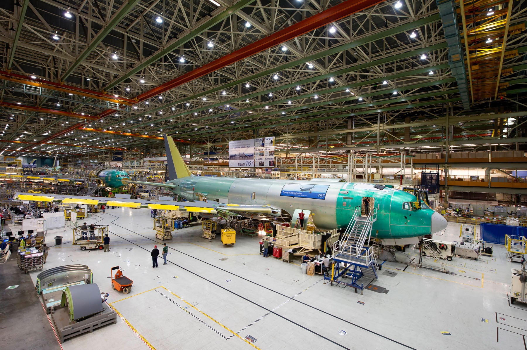 KC-46 In Everett 767 Factory BI45347