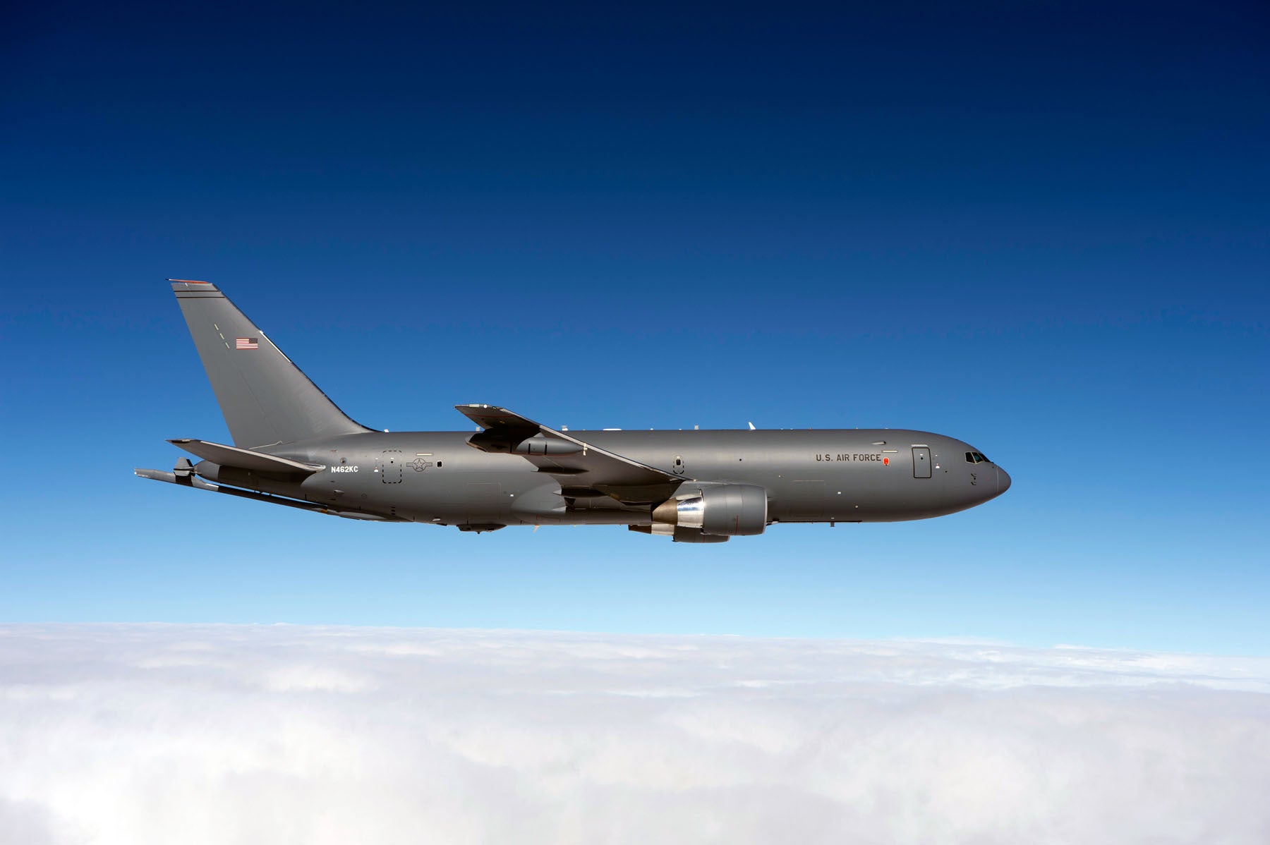 Boeing KC-46A (EMD-4) on First Flight, Sept. 25, 2015 BI46580