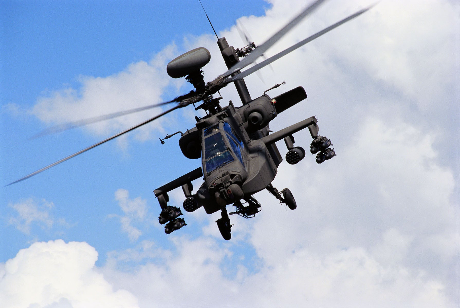 AH-64D Apache Longbow in Flight BI21242