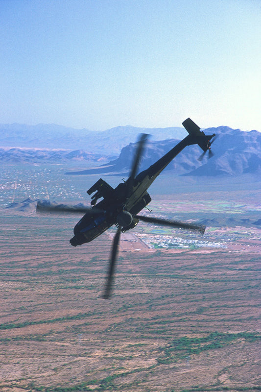 AH-64D Apache Longbow Demonstrates its Agility in Flight BI212640