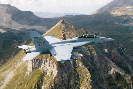 F/A-18E/F Super Hornet in Flight over Switzerland BI216680