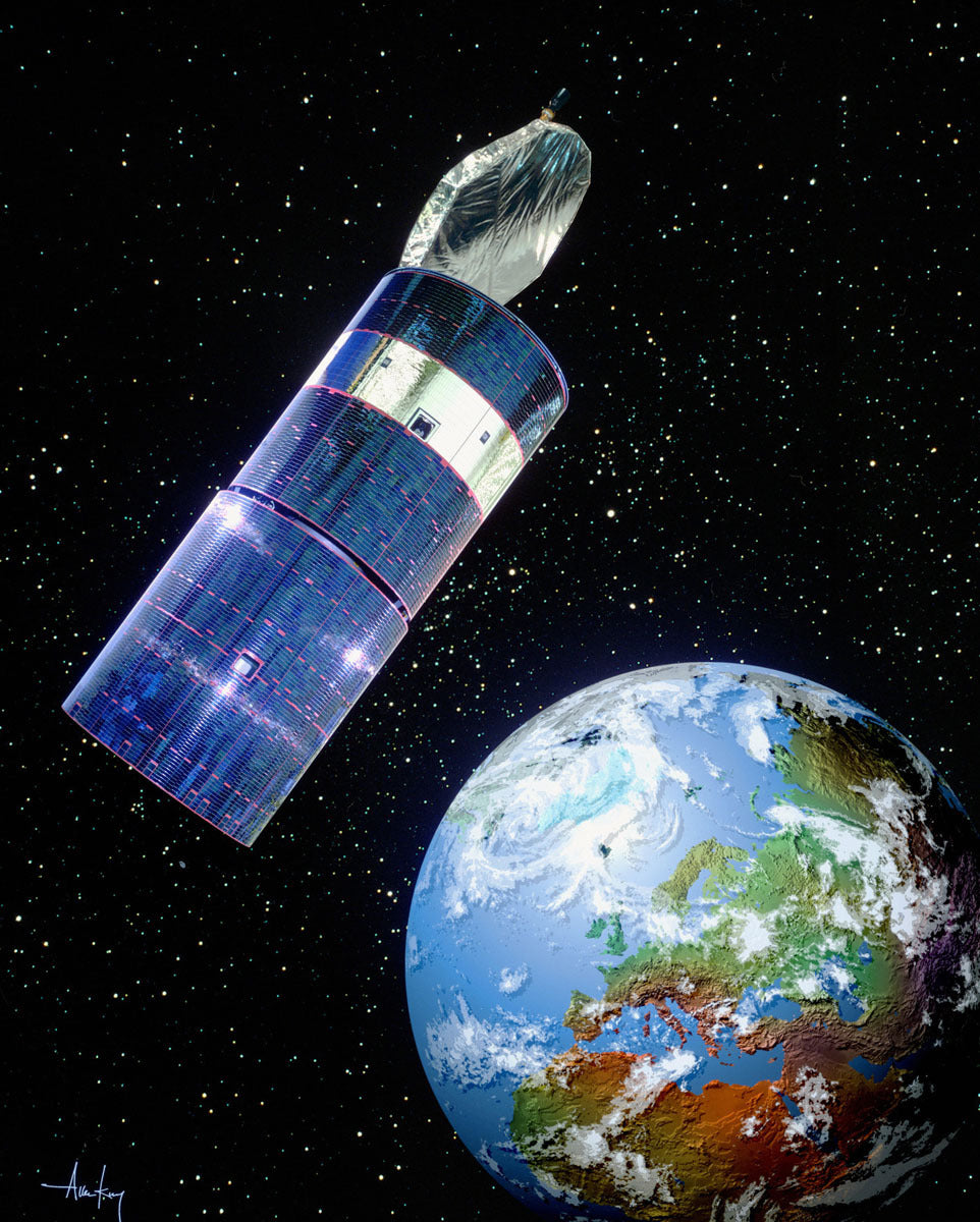Astra-3A 376HP Satellite in Orbit BI218364