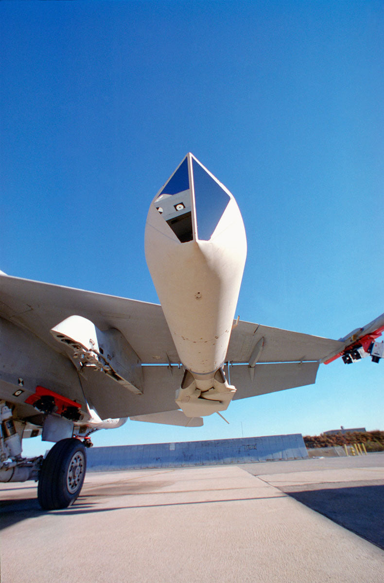 Standoff Land Attack Missile Expanded Response (SLAM-ER) on an F/A-18 Hornet BI218382