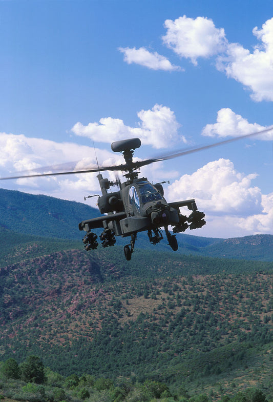AH-64D Apache Longbow in Flight BI220188