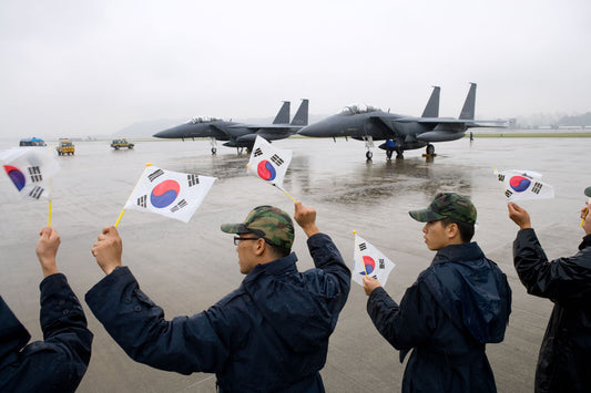 First Two F-15K Strike Fighters for Republic of Korea Air Force BI221473