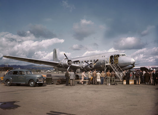 DC-6 with Passengers BI2224