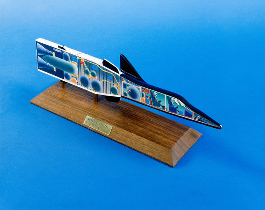 Cutaway Model of the Advanced Dyna Soar, the X-20X, with Manned Mid-Deck BI222677