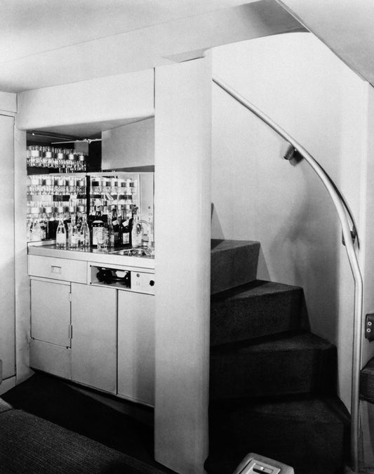 377 Stratocruiser Lower Lounge Staircase and Galley BI222727