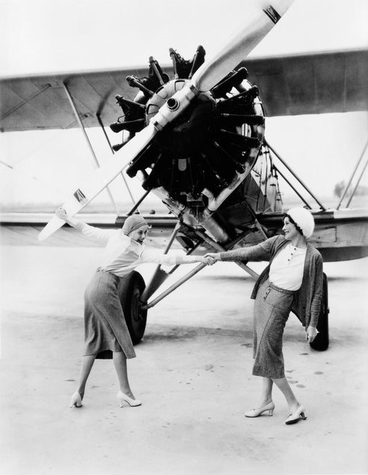 Model 40 Mail Plane with Women BI222829