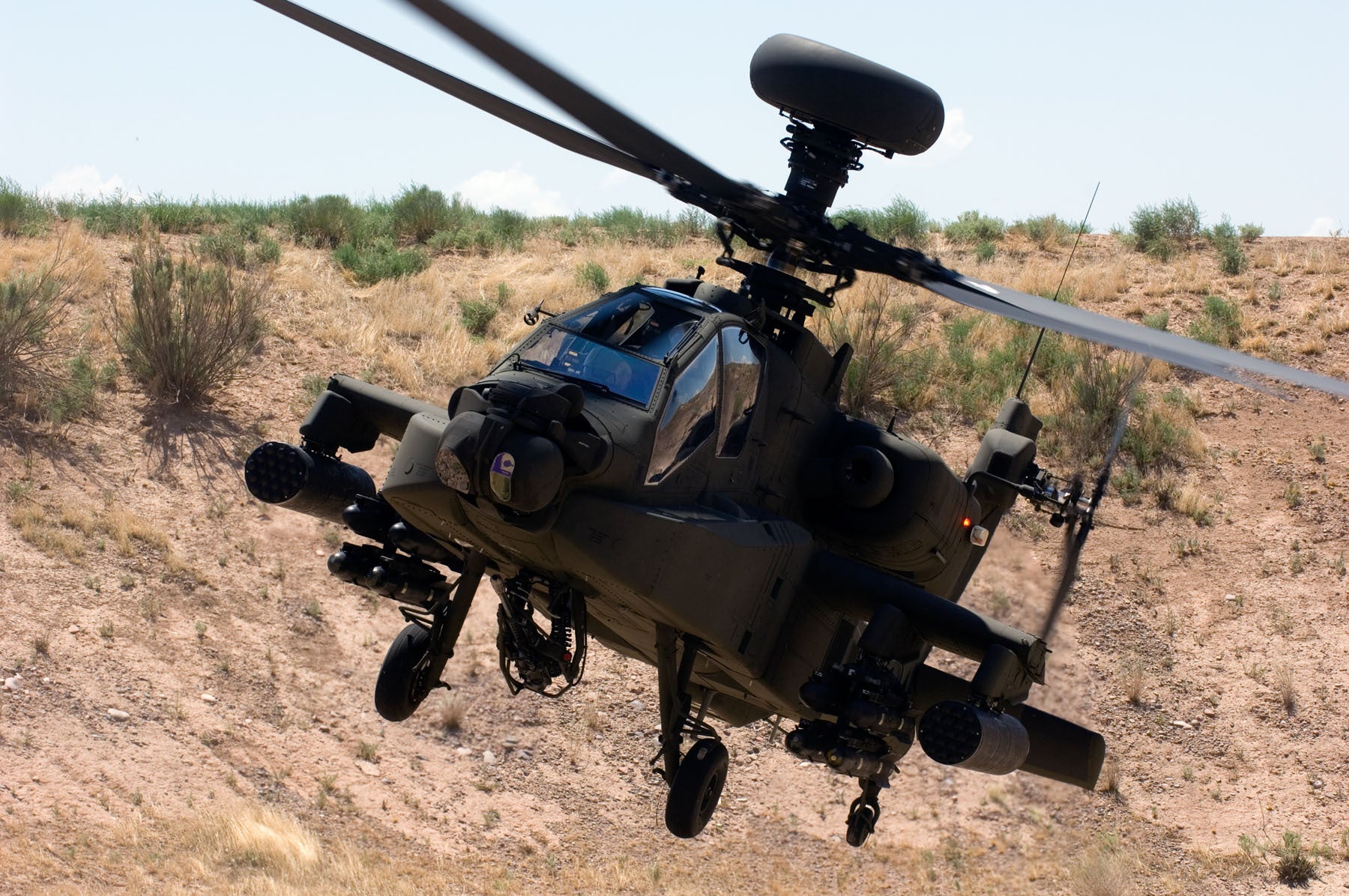 AH-64D Apache Longbow Low Altitude Flight BI225975