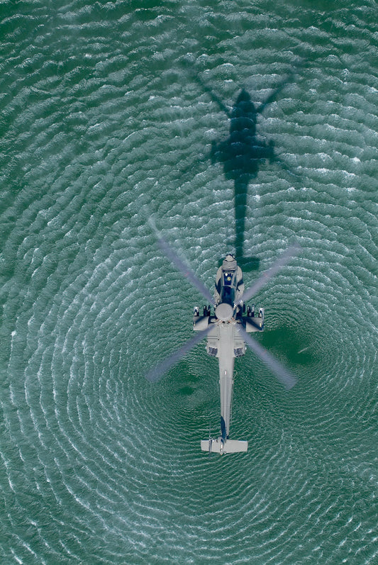 AH-64D Apache Longbow over Water BI227121
